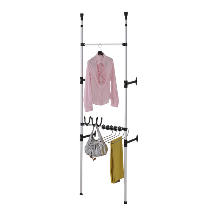 ORE Furniture 26" W Telescopic Garment Rack & Reviews Wayfair